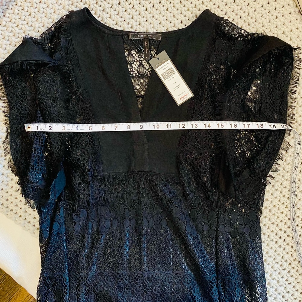 BCBGMAXAZRIA Lindsay Lace Tunic Dress - Picture 14 of 16